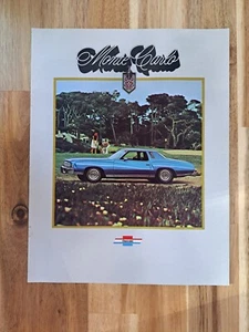 MONTE CARLO 1974 ORIGINAL 12 Page Full Color Sales Brochure GM - Picture 1 of 5