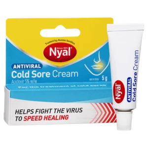 Nyal Antiviral Cold Sore Cream 5g Speed Healing Infection - Picture 1 of 5