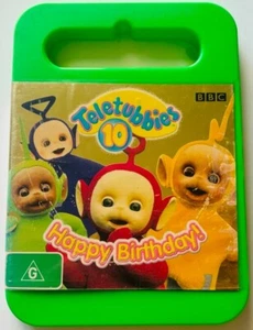 Teletubbies 10 Happy Birthday DVD Region 4 PAL Acceptable Condition Free Postage - Picture 1 of 3
