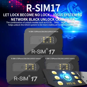 R-SIM19 SIM18 QPE Stable Unlock Card for iPhone 15 Plus 14 13 Pro Max 12 IOS17 - Picture 1 of 24