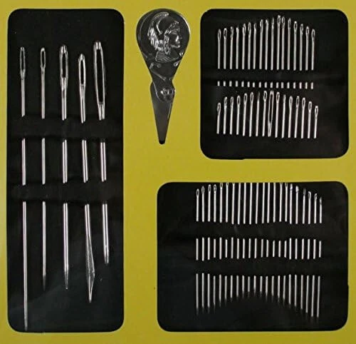 120 Nähnadeln Set, Nadeln zum Nähen, Nähnadel Set und Stopfnadeln - Bild 1 von 1
