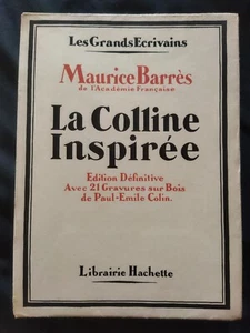 Maurice Barrès: Der inspirierte Hügel Illustrierte Ausgabe 21 Holzschnitte - Bild 1 von 10