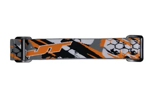 JT Proflex Spectra Woven Moto Goggle Strap - Orange - Limited Edition - Bild 1 von 1
