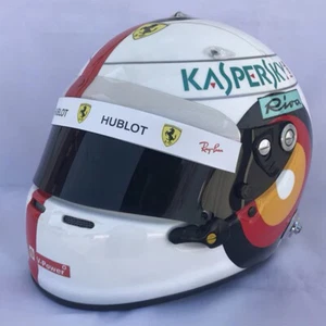 SEBASTIAN VETTEL 2018 HOCKEINHEIM GP HELM (FULL SIZE - SCALE 1/1) BRANDNEU - Bild 1 von 2