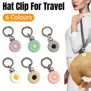 Daisy Silicone Cap Clip Multi Function Brim Clip Holder for Hat Bag Accessories - Picture 1 of 29