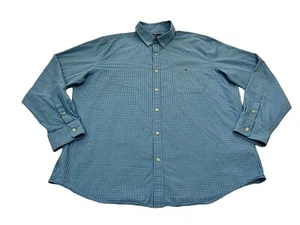 Vineyard Vines Hemd Herren XL Blau Aqua Kariert Slim Fit Tucker Button Down Wal - Bild 1 von 7