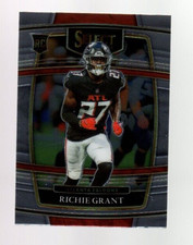 2021 Select RICHIE GRANT Rookie RC Football Card 90 Atlanta Falcons