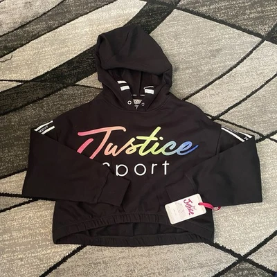 Sudadera con capucha Justice Girls S (6/7) nueva con etiquetas Foto 1 de 4