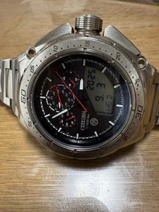 Citizen Watch Toyota 86 Collaboration JW0100-51E Limited 350 pieces Used No Box - Picture 1 of 5