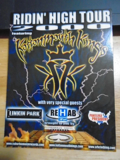 リンキン・パーク　デビュー　パンフ　フライヤー リンキン・パーク デビュー パンフ フライヤー LINKIN PARK / リンキン