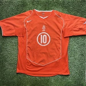 2004 Netherlands Van Nistelrooy Jersey Shirt Kit XL Orange Home Nike V. Holland - Picture 1 of 16