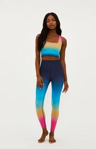Beach Riot Active Ocean Sunset Piper Leggings Size S ( ONLY LEGGINGS ) - Picture 1 of 2