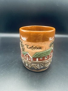 Brodrene Flaaronning The Pottery Lofoten Mug Ceramic Cup Norway - Picture 1 of 7