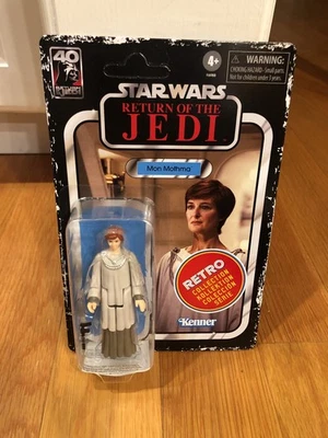 Boneco de ação Mon Mothma Star Wars coleção retrô ROTJ exclusivo Hasbro - Imagem 1 de 4
