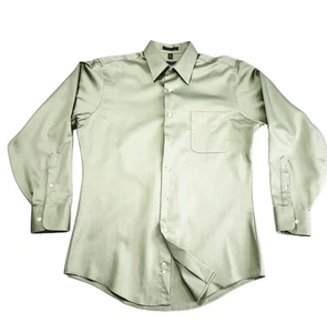 Geoffrey Beene Men's Long Sleeve Dress Shirt Fit Wrinkle-Free, Sateen Vintage. - Picture 1 of 4