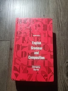 English Grammar and Composition Complete Course 1957 Hardcover Warriner's - Picture 1 of 13