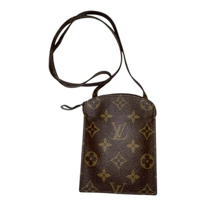 Louis Vuitton rara pochette vintage monogramma porta passaporto segreto pochette - Foto 1 di 14