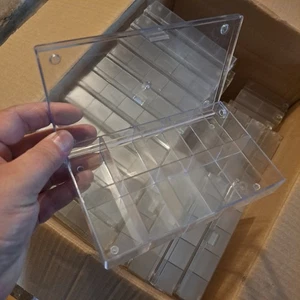 Ü ei Figuren, Sortierkasten, 10-fach,Transparent,60 stück, Sortimentskasten. - Bild 1 von 3