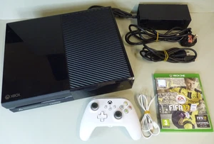Microsoft Xbox One 500GB Black Console, Power A Controller, and 1 Game Bundle - Picture 1 of 24