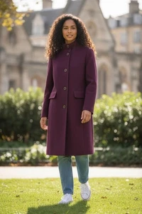 Abrigo mujer lana invierno tallas grandes chaqueta de invierno berre talla 46 - Imagen 1 de 8