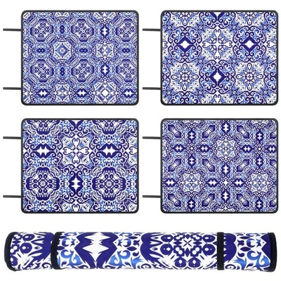 4 Piezas Alfombra Antideslizante Piscina Asiento Lateral Cojín Neopreno Antideslizante C... Foto 1 de 4