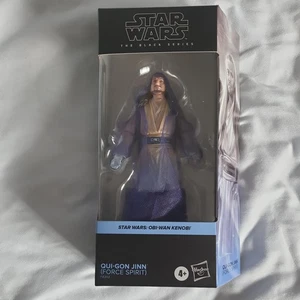 Star Wars Hasbro The Black Series 6" Qui-Gon Jinn (Force Spirit) #16 Boxed New - Picture 1 of 7