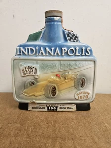 Vintage 1970 Jim Beam Indianapolis Motor Speedway 54th Indy 500 Dekanter leer - Bild 1 von 6