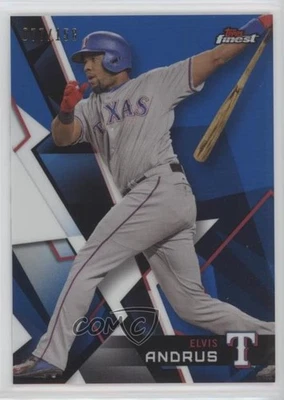 2018 Topps Finest Blue Refractor /150 Elvis Andrus #13 - Image 1 of 2