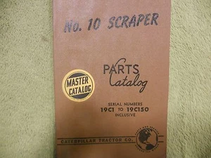 Raupe Nr. 10 19C1-19C15 CAT Traktor Handbuch Service Teilebuch - Bild 1 von 3