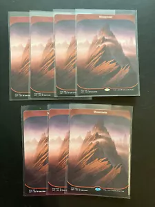Mountain (Set of 7) - Full Art (#215) - Unstable - Near Mint - Picture 1 of 1