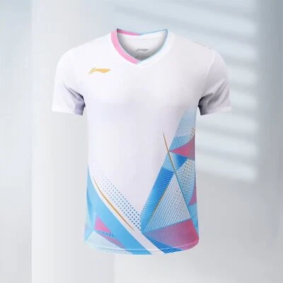 2024 New Li-Ning men's Tops table tennis sportswear clothes badminton T-shirts - Image 1 of 4