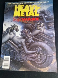 1993 Vintage Heavy Metal Magazin Software 18. Dezember Adventures Of Druuna - Bild 1 von 1
