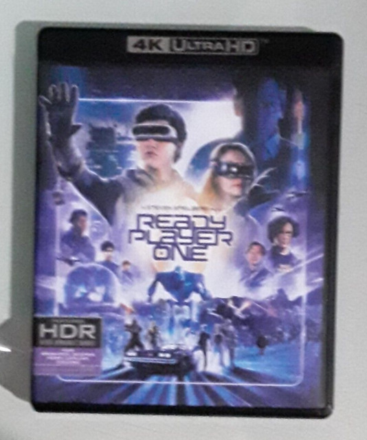 Ready Player One (4K UHD + Blu-ray + Digital Download) (2-Disc Set  Including Over 90 Minutes of Special Features) (Slipcase Packaging + Region  Free + Fully Packaged Import) Price in India 