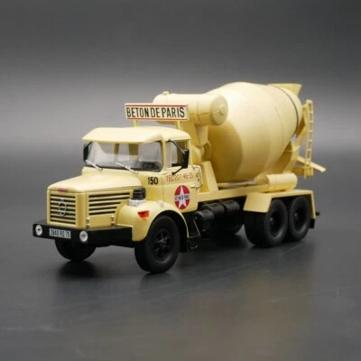 Misturador de concreto para caminhão Ixo 1:43 Berliet PMH modelo de carro fundido veículo de brinquedo de metal - Imagem 1 de 4
