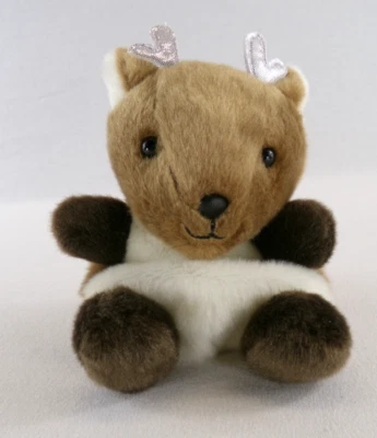 Aurora World Plush - Palm Pals - DASH REINDEER (5 inch) Stuffed Animal Toy EUC - Image 1 of 4