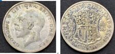 1933 Great Britain 1/2 Crown - George V .500 Silver    	D81 