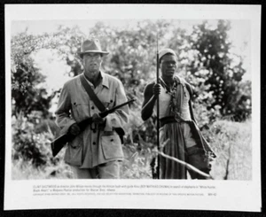 CLINT EASTWOOD Orig Movie Press Photo WHITE HUNTER BLACK HEART Big Game Africa - Picture 1 of 1