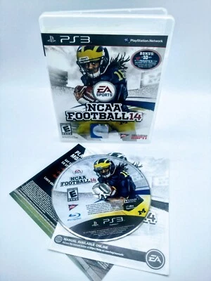 NCAA Football 14 PlayStation 3 2013 PS3 Game Working TESTED - Image 1 of 2