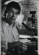 1980 Press Photo Dr. Bruce Lang, Eastern Washington Biology Department faculty