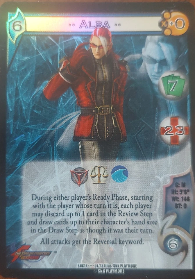 universal fighting system King of Fighters 2006 Promo **Alba** SNK1P - Image 1 of 1