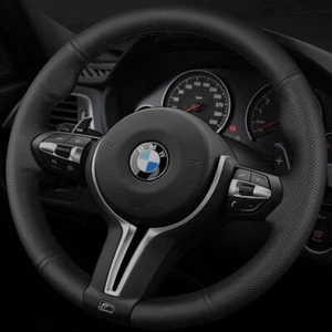 Cubierta personalizada para volante de coche para BMW M Sport F30 F31 F34 F10 F11 F07 X3 F25 - Imagen 1 de 6