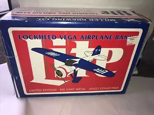 1996 Miller Lite Lockheed Vega Airplane Bank - Picture 1 of 7