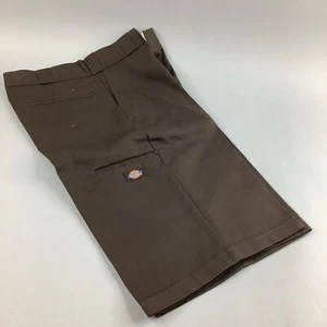 Dickies Herren Größe 30 braun 13" Arbeitsshorts lockere Passform Mehrzwecktasche neu ohne Etikett - Bild 1 von 5