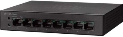 Cisco SF110D-08HP 8-Port 10/100 PoE Desktop Switch - Image 1 of 4