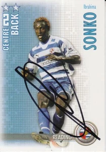 IBRAHIMA SONKO HAND SIGNED WIGAN ATHLETIC 06/07 SHOOT OUT CARD 2006/2007. - Picture 1 of 1