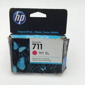 HP 711 Magenta Ink Cartridge CZ131A – Premium OEM Original, 29 ml, Malaysia - Picture 1 of 5