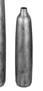 Bodenvase ANTIK SILBER H. 60cm matt silber Keramik Formano - Bild 1 von 3