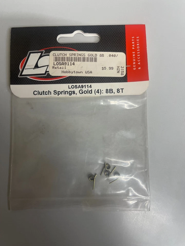 LOSI LOSA9114 Clutch Springs Gold 4 8B 8T - Image 1 of 1