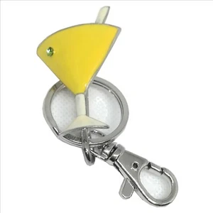 portachiavi bicchiere cocktail da donna uomo in metallo per ragazzi auto moto - Foto 1 di 3