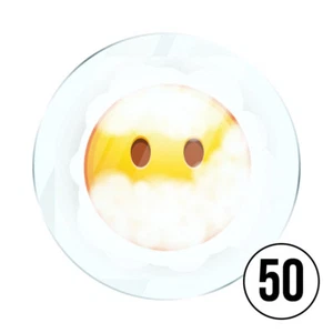 Kühlschrankmagnete Memo Magnete aus Acryl mit Emoji Smilies Glas Pinnwand Magnet - Bild 1 von 71